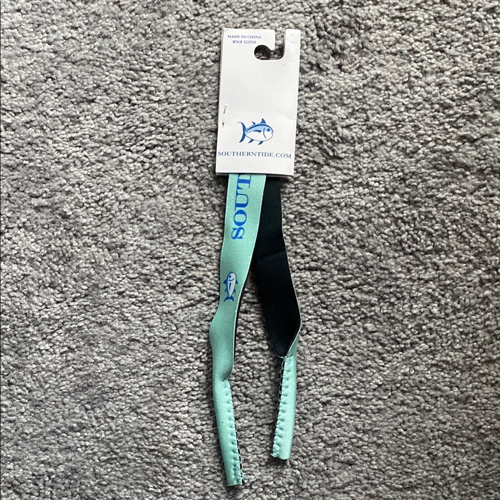 Southern Tide Sunglasses Strap - Blue and Green